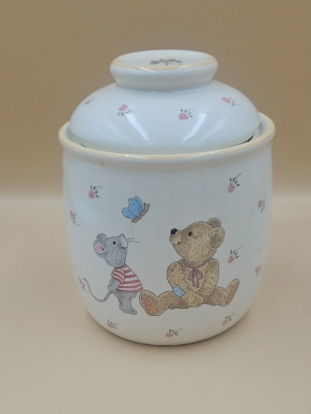 Vintage Teddy Bear Jars